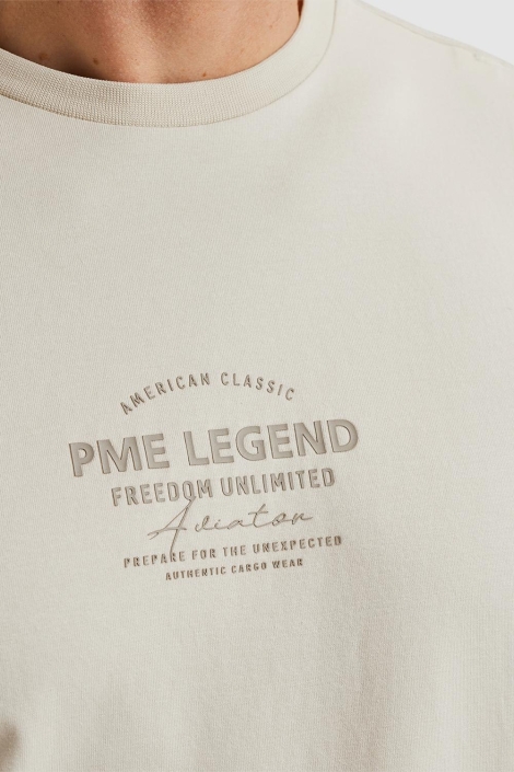 PME legend long sleeve r-neck cotton elastan